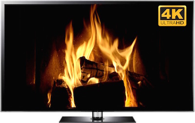 4K Fireplace Video
